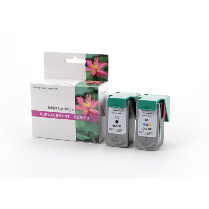 SPEED 适用CANON PG830墨盒831墨盒 佳能IP1180 IP1880墨盒黑彩色