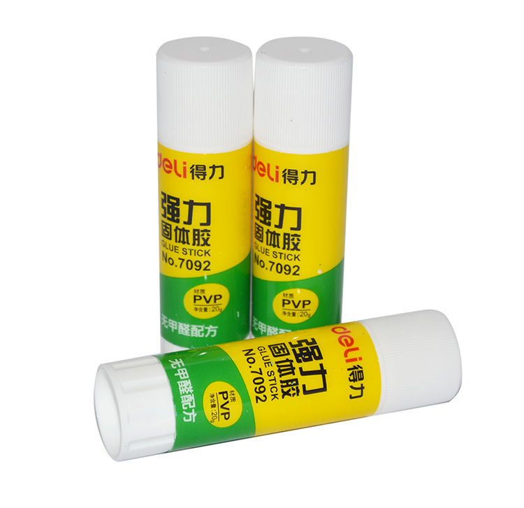 得力7092PVP强力固体胶水 固体胶 胶棒