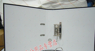 得力5960经济型快捞夹 文件夹 A4 2寸 打孔文件夹