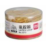 得力3213乳胶圈（100g/盒）/得力橡皮筋