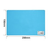 得力9353书写垫板/A4复写板/塑料垫板 考试专用垫板