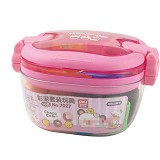 得力7027彩泥 16色彩泥带磨具/橡皮泥/学生橡皮泥/粘土