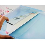 得力5502文件袋 公文袋 文件套 纽扣袋 A4