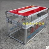 请赐名片请赐名片盒 金属铝合金名片箱