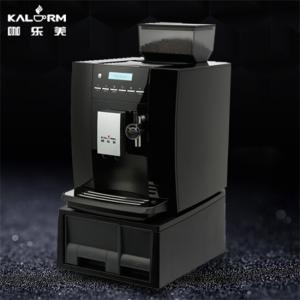 KALERM/咖乐美 M5Plus自动上水 商用家用办公室意式全自动咖啡机 黑色